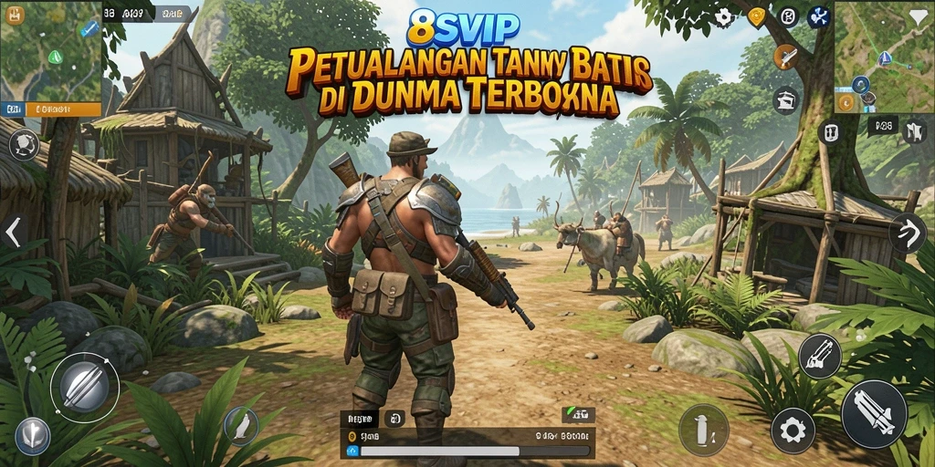 Tampilan gameplay epik di dunia terbuka 8SVIP.