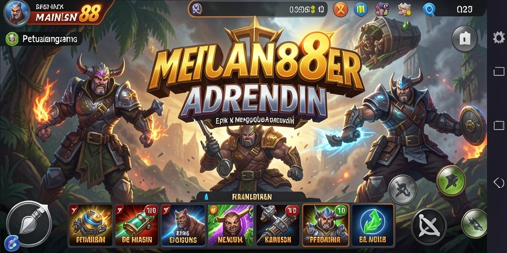 Tampilan gameplay <strong>MAIN88</strong> menampilkan petualangan seru di dunia terbuka.